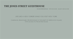 Desktop Screenshot of jonestreetguesthouse.com