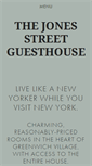 Mobile Screenshot of jonestreetguesthouse.com